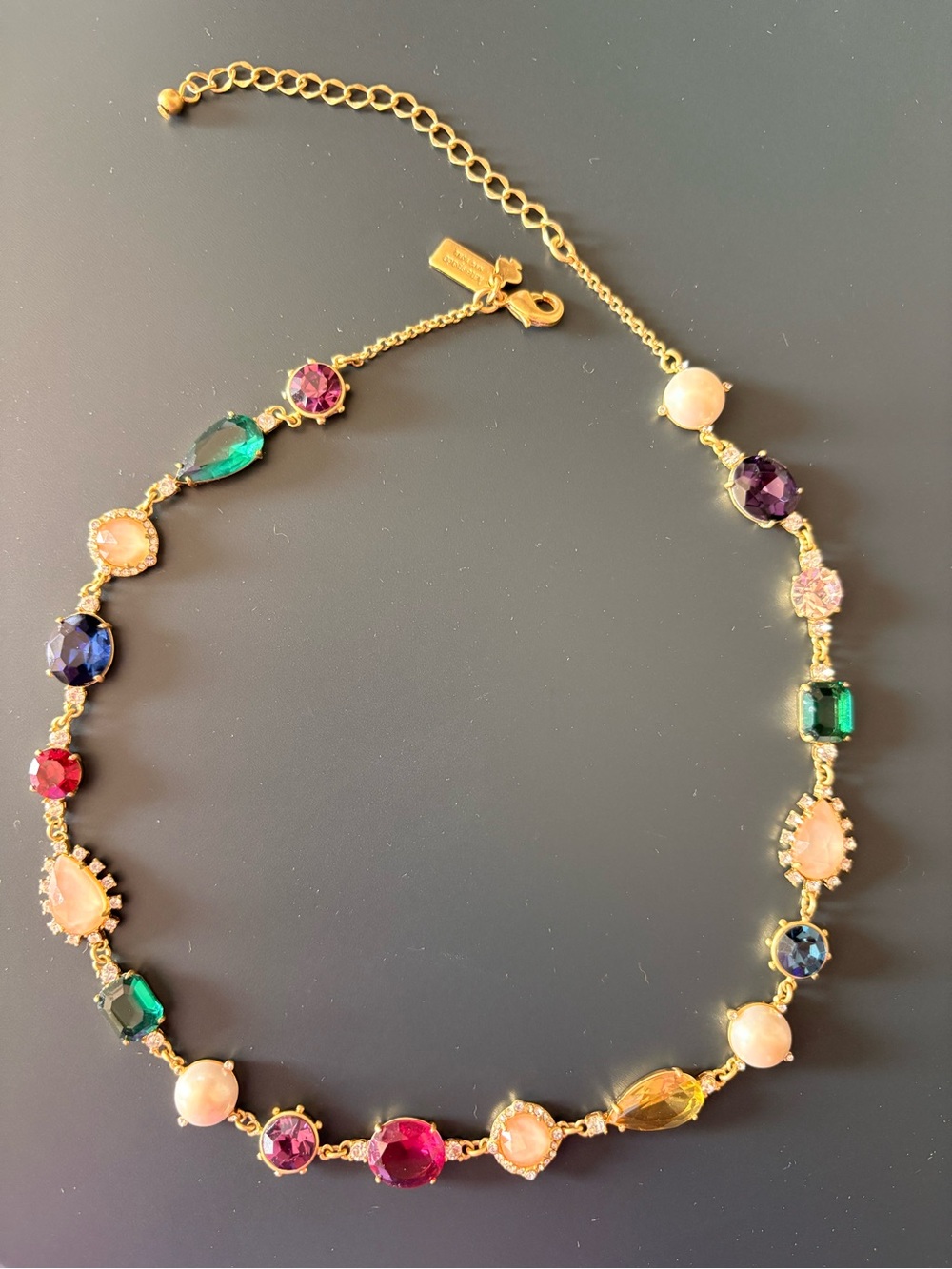 kate spade Multicolor Gemstone Necklace